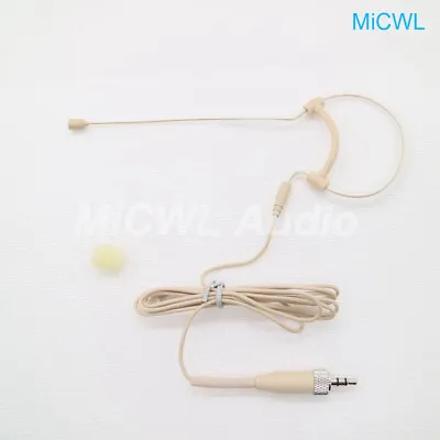 Ear Hook Headset Microphone For Sennheiser Ew Sk G2 G3 G4 Hanging Mic MiCWL HSP • $17.75