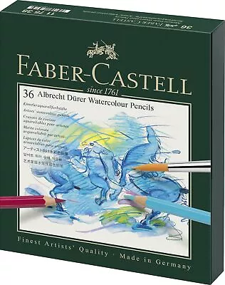 Faber-Castell 117538 Albrecht Dürer Studio Watercolour Pencils Box Of 36 • $75.79