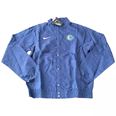 Nike Dallas Mavericks Nike City Edition Lightweight DNA Full Snap Jacket Navy S • $38.88