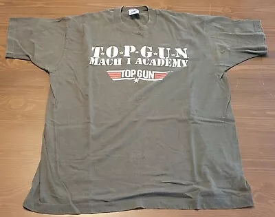 Vtg Top Gun T-Shirt Mach 1 Academy Graphic T Mens XL 1994 Rare Single Stitch 90s • $59.99