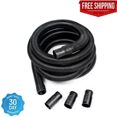 RIDGID Vacuum Hose Wet/Dry Shop Vac 2-1/2  X 13' Flexibility Locking Accessories • $34.98