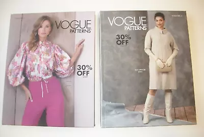 Vogue Sewing Pattern Counter Catalog Book Vol 3 -2022 Vol 1 2023 Fashion Student • $31.99