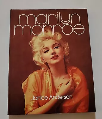 Marilyn Monroe By Janice Anderson 1983 Filmography  Monroe Actress Icon  • $13.99