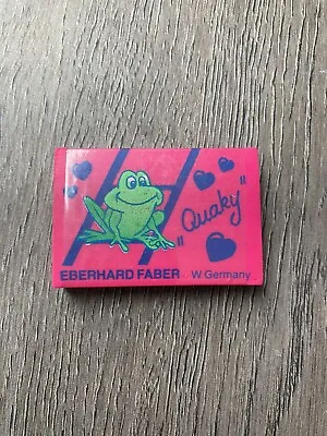 £2 • Buy 18) Vintage 80s Erasers Rubbers - Vintage Frog Eraser In Wrapper, Eberhard Faber
