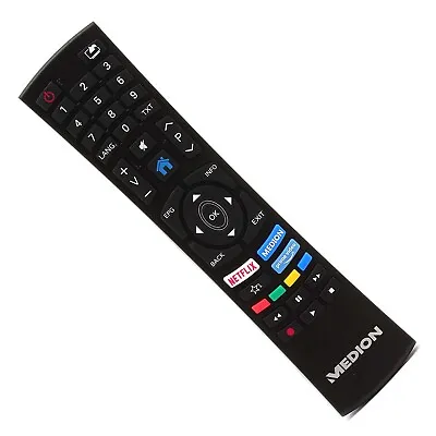Genuine Medion 40069104 RC1822 TV Remote With Netflix Medion Prime Video Buttons • £8.89