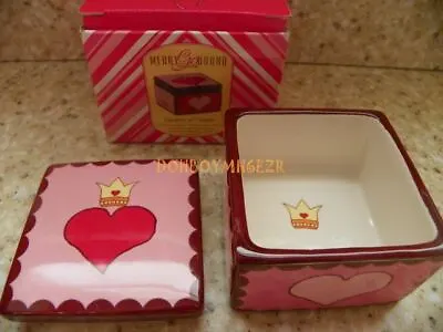 Lenox Gorham Merry Go Round Queen Of Hearts Trinket Box • $14.99