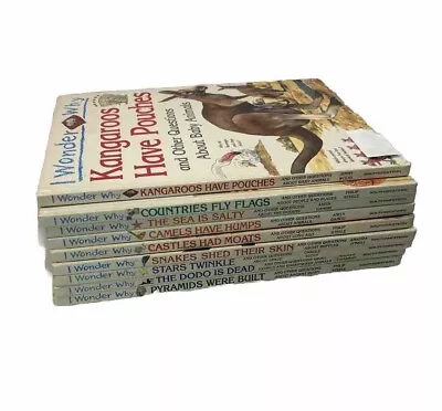 I Wonder Why Hardcover Children Books Southwestern Education Lot Of 9 • $14.99