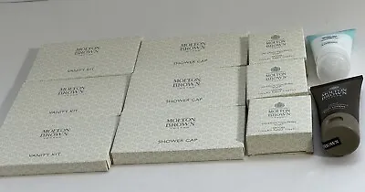 Molton & Brown London 3 Pairs ( Soaps Shower Caps Vanity Kits) 2- Lotions.New • $19.99