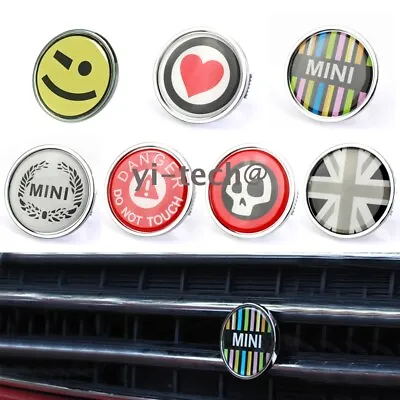 For Mini Cooper Metal Front Grille Emblem Set Sticker Badge All Version • $9.67