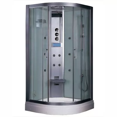 Steam Shower Enclosure Cabin Freestanding Walk In Room Massage Body FM Radio New • $3435.10