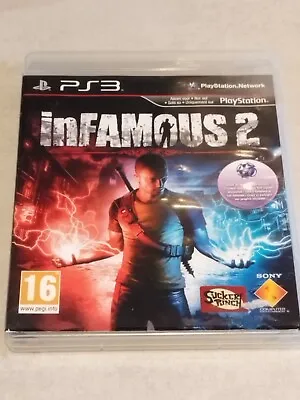 Infamous 2 PS3 Sony PS3 PLAYSTATION 3 Slim • $51.38