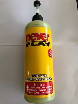 Ride On Mower Flat Tyre / Tire Puncture Preventative 1 Litre • $35.95