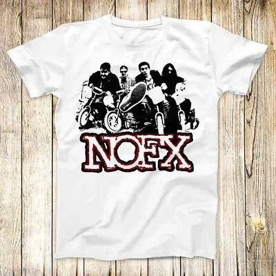 NOFX Music Band Live Concert Poster T Shirt Meme Men Women Unisex Top Tee 3741 • £6.35