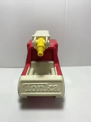 Tonka Fire Engine Plastic Red White Ladder Vintage 1987 • $5.99