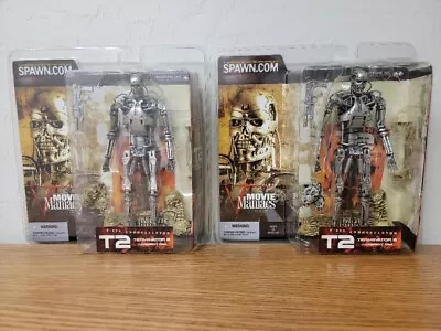 Mcfarlane Movie Maniacs Series 5 T-800 Endoskeleton & Endoskeleton Variant NEW • $150