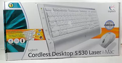 Logitech Cordless Desktop S530 Laser For Pour Mac • $149.95