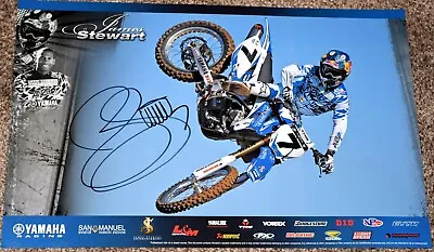 James Bubba Stewart #7 Signed YAMAHA Poster- San Manuel • $64.99