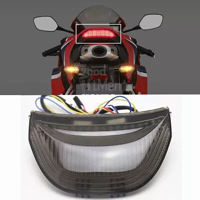 LED Tail Light Integrated Turn Signals 12V For Honda CBR 600RR 1000RR 2003-2007 • $39.64