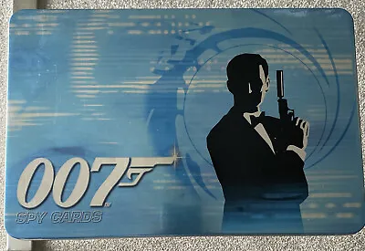 £10 • Buy 007 Spy Cards Tin, Poster,  Booklet And Spare Cards. See Details. Rarely Touched