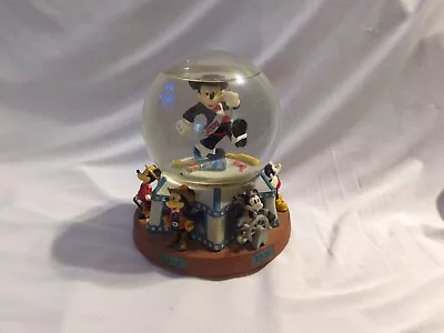 Mickey Millennium Musical Water Globe  As Time Goes By  #6400- PLEASE READ DESC • $16.99