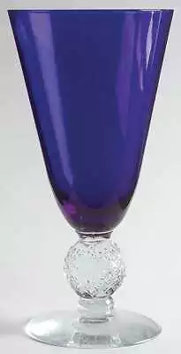 $69.95 • Buy Morgantown Golf Ball Cobalt Blue  Iced Tea Glass 405531