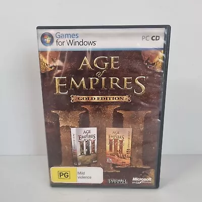 Age Of Empires III Gold Edition PC - Complete With Manuals • $25