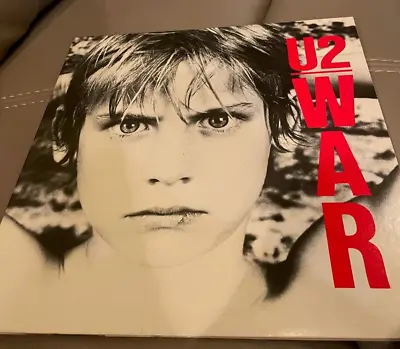 U2* War *VINYL LP RECORD 1983 Island Records 90067-1   ☆  New Years Day  Etc • $14