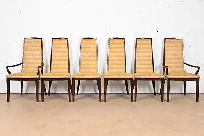 John Widdicomb Mid-Century Modern High Back Dining Chairs Set Of Six • $2995