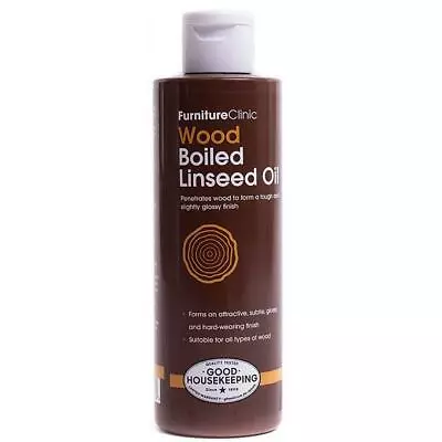 $14.19 • Buy Furniture Clinic Boiled Linseed Oil For Wood Furniture & More | 8.5 Oz (250 Ml)