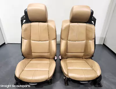 ✅08-13 OEM BMW E93 M3 Front Driver Passenger Seats Novillo Bamboo Leather HEATED • $506.85