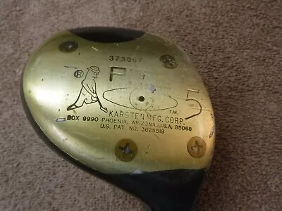 Vintage Ping Eye2 Karsten Black Dot 5 Wood Fairway Heel-Toe Balance Steel Shaft  • $2.49