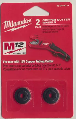 Milwaukee 48380010 Pipe Cutter Wheel For C12PC - Pack Of 2 • £17.95