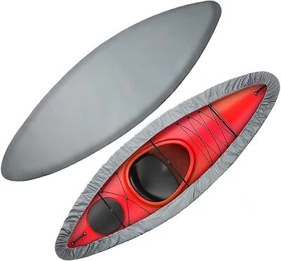 $28.97 • Buy Outdoor Kayak Covers  Dust Fishing Boat Cover UV Protection Durable 210D Oxford 