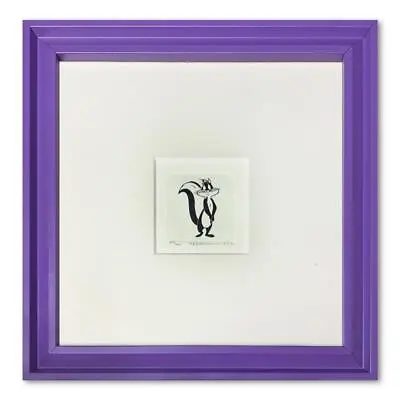 Penelope Pussycat Framed Limited Edition Etching With Hand-Tinted Color Numbered • $219.01