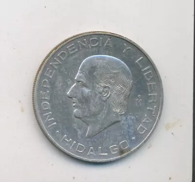 Mexico  Silver  Coin 1955 Diez Pesos    .900 Fine • $26.99