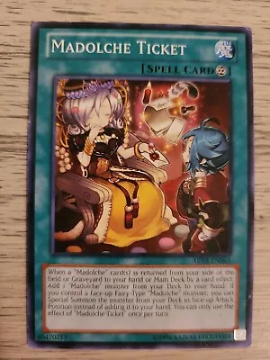 Madolche Ticket Spell Card Abyr-en061 Common • $2.50