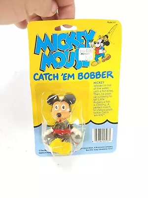 Vintage Mickey Mouse Catch 'em Bobber Head • $12.82