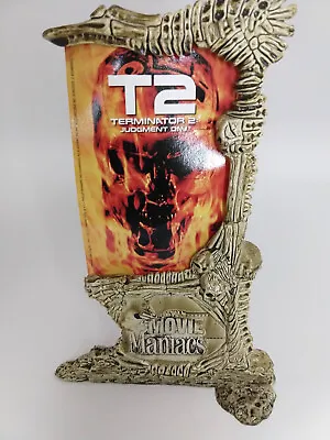 McFarlane Toys Movie Maniacs TERMINATOR 2 T2 MARQUEE Poster Display Frame • $5.99