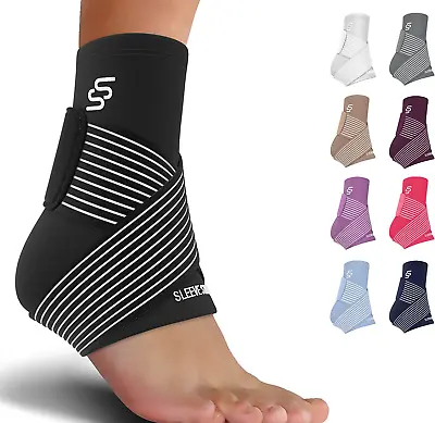 £18.72 • Buy Sleeve Stars Ankle Brace Achilles Tendonitis Support, Ankle Support For Running