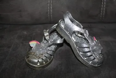 Mini Melissa Girls/Toddler Rainbow Star Jelly Shoes Size 9 • $19.99