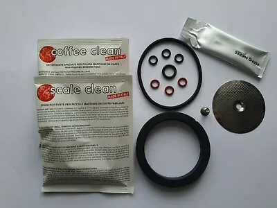 Gaggia Classic Gasket Service Kit Shower Screw Grease Descaler & Detergent  • £15.67