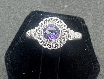 Sterling Silver Mystic Topaz Ring Size 10  • $30