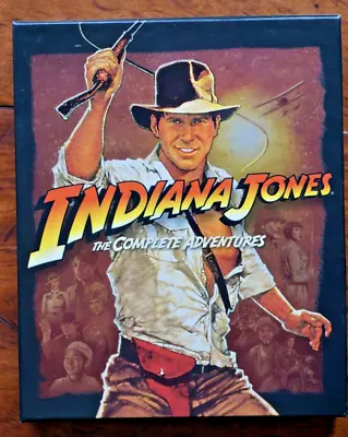 Indiana Jones - The Complete Adventures - 5 Disc Blu-rays All Region • $34.95