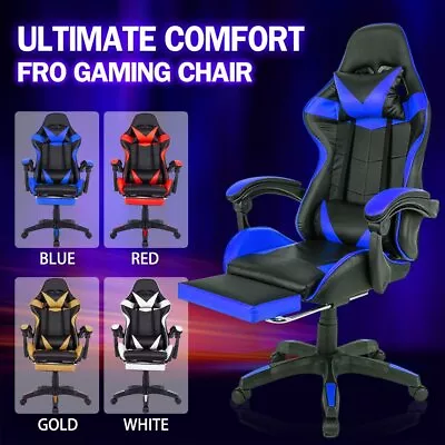 Gaming Chair Office Chair Computer Executive Chairs Seating Racing Racer • $121