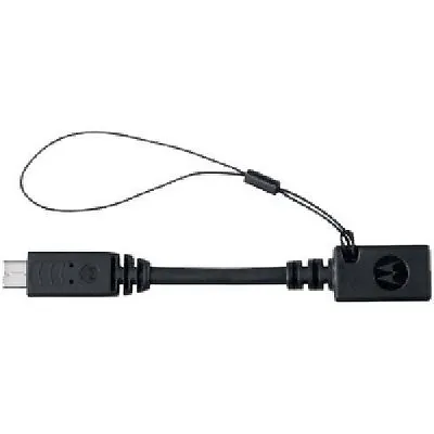 NEW Motorola RAZR2 V8 / V9 EMU / Micro USB Convert Adapter Cable [OEM] SKN6252A • $10.01