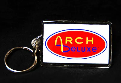 $5.95 • Buy 1996 McDonalds Arch Deluxe Retro Ad Acrylic Keychain Vtg Collectible Key Ring