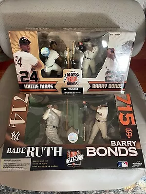 McFarlane's Sports Picks Ruth 714 +  Bonds 715 And Mays 24 + Bonds 25 • $159