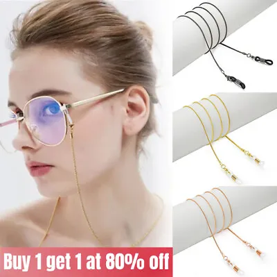 £2.79 • Buy Glasses Neck Cord Strap String Lanyard Chain Sunglasses Reading Spectacles Alloy