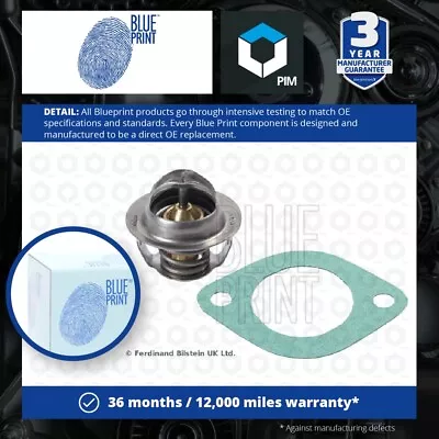 Coolant Thermostat Fits DAIHATSU MIRA L60 6 82 To 85 AD10 Blue Print 1634187786 • $14.97