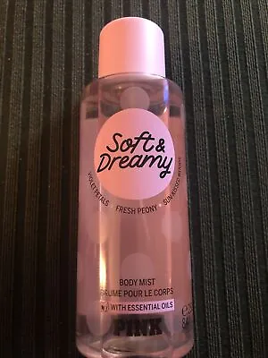 NIB- Victoria's Secret- PINK - Soft & Dreamy Fragrance Body Mist Spray 8.4 Oz • $10.99